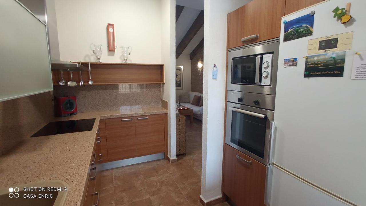 Casa Enric , Con Zona Infantil, Piscina Y Parking Privado Deltebre Exterior foto