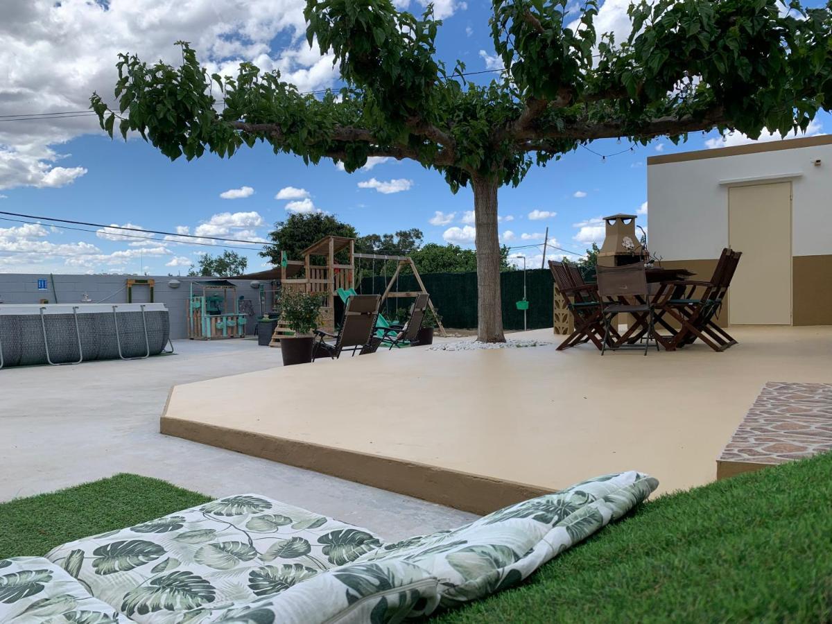 Casa Enric , Con Zona Infantil, Piscina Y Parking Privado Deltebre Exterior foto